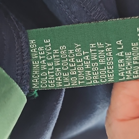 Nwt Ralph Lauren nautical cotton navy blue blazer Jacket sz 14 M L - Picture 10 of 13